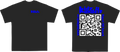 Heavy Unisex Hanes DTF - QR Code  T-Shirt Two Color