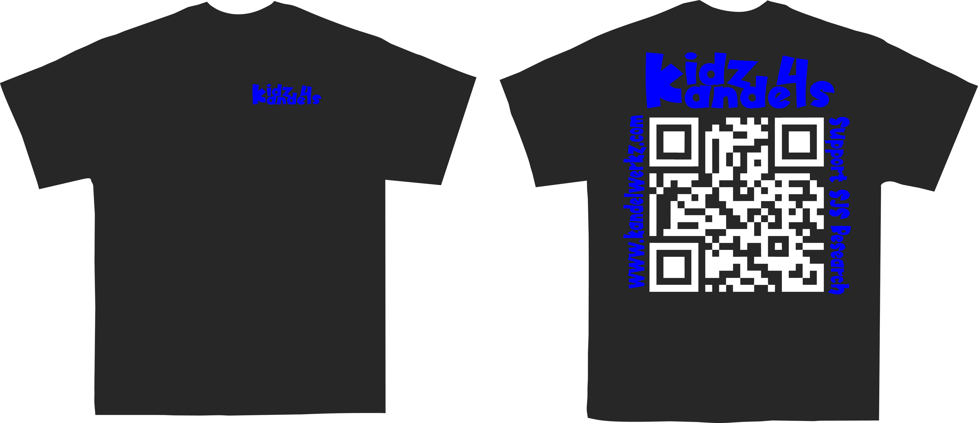 Heavy Unisex Hanes DTF - QR Code  T-Shirt Two Color
