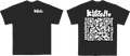 Heavy Unisex Hanes DTF - QR Code  T-Shirt White